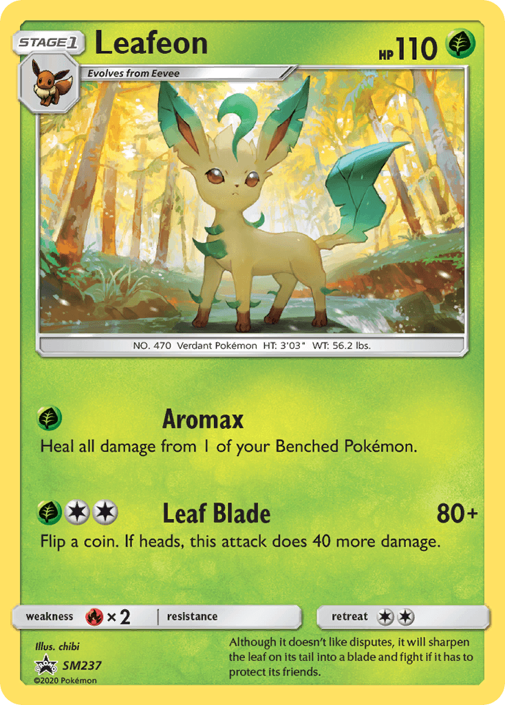 Leafeon — SM Black Star Promos #SM237