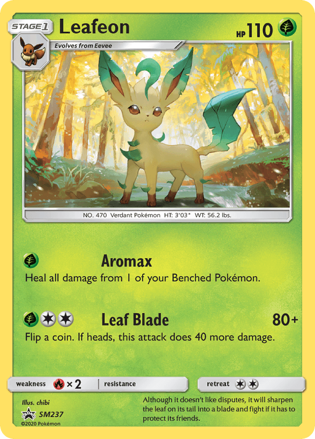 Leafeon — SM Black Star Promos #SM237