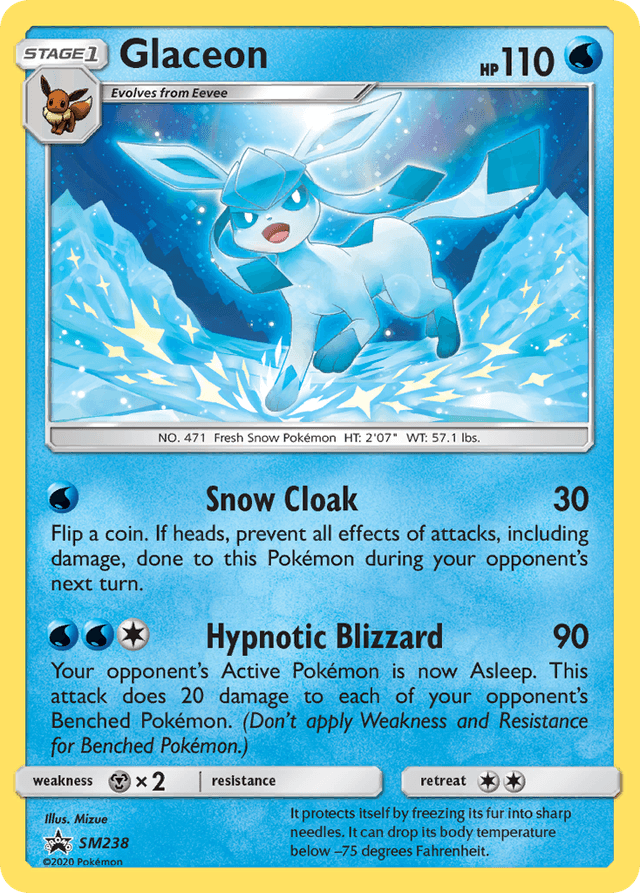 Glaceon — SM Black Star Promos #SM238