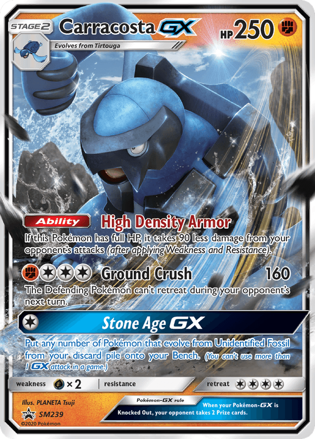 Carracosta-GX — SM Black Star Promos #SM239