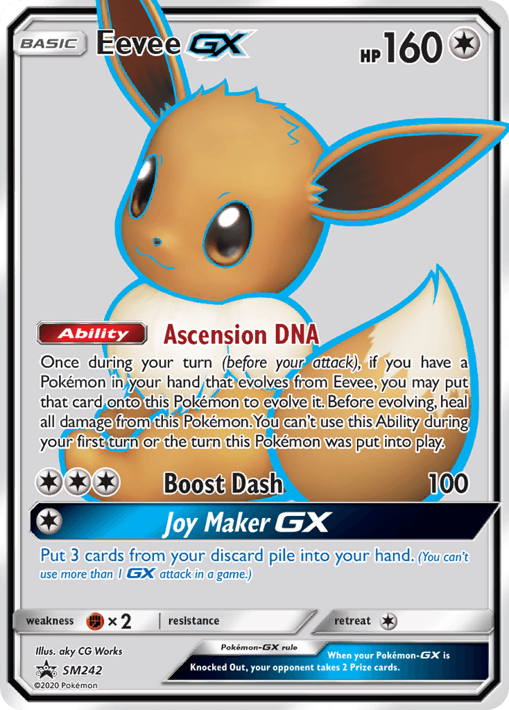 Eevee-GX — SM Black Star Promos #SM242