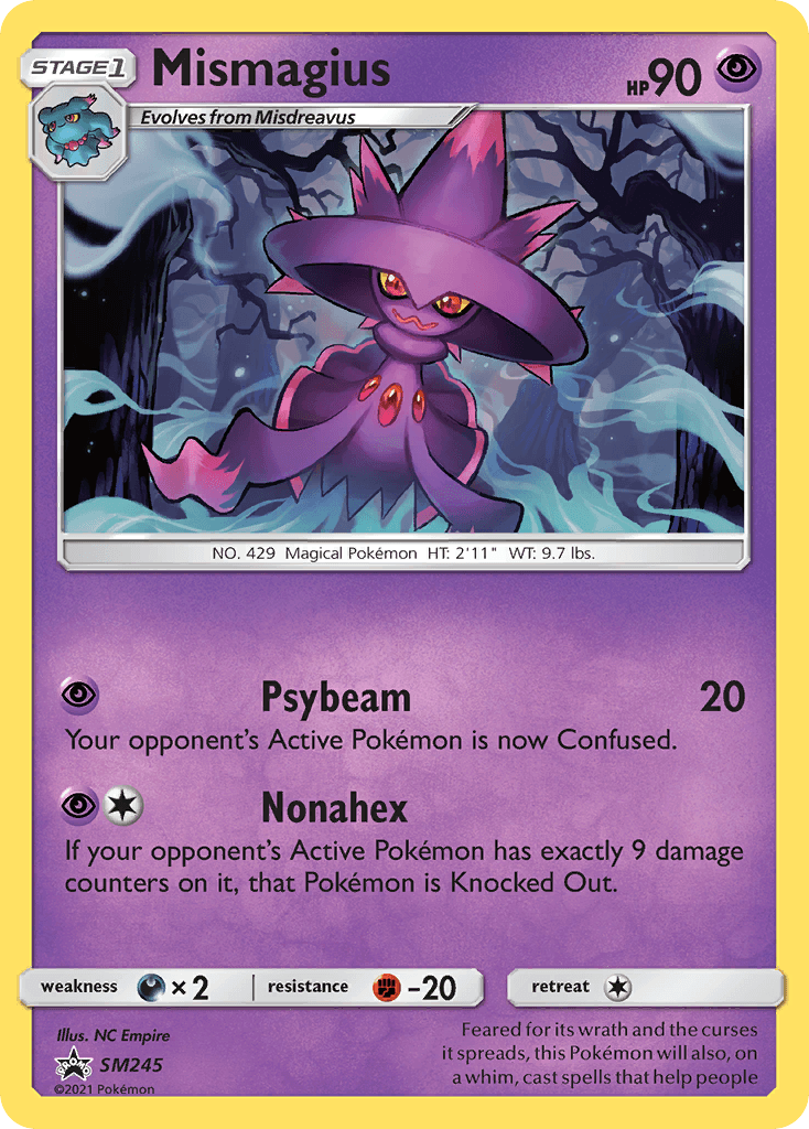 Mismagius — SM Black Star Promos #SM245