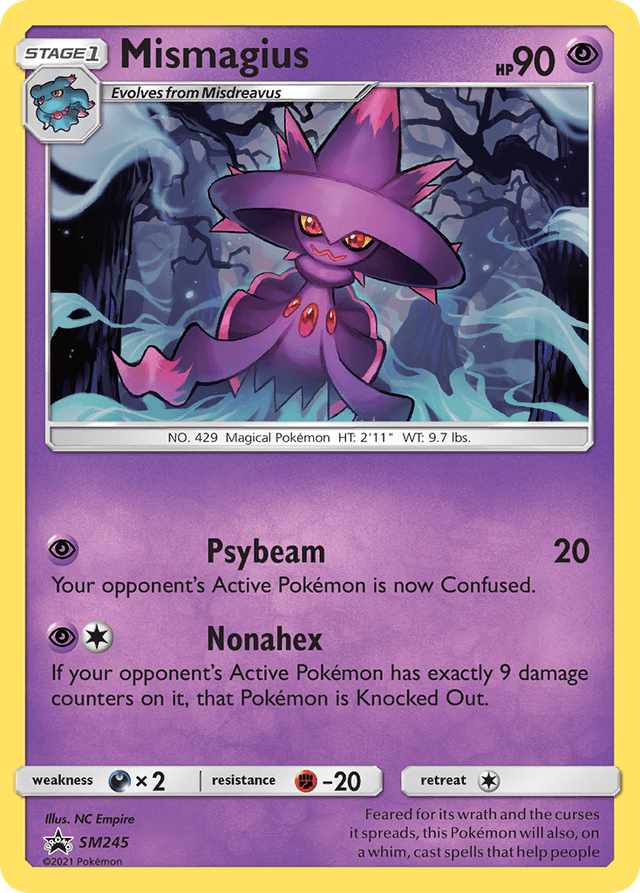 Mismagius — SM Black Star Promos #SM245