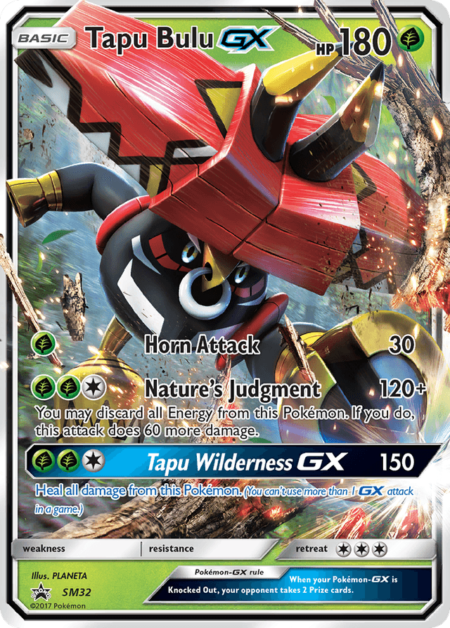 Tapu Bulu-GX — SM Black Star Promos #SM32