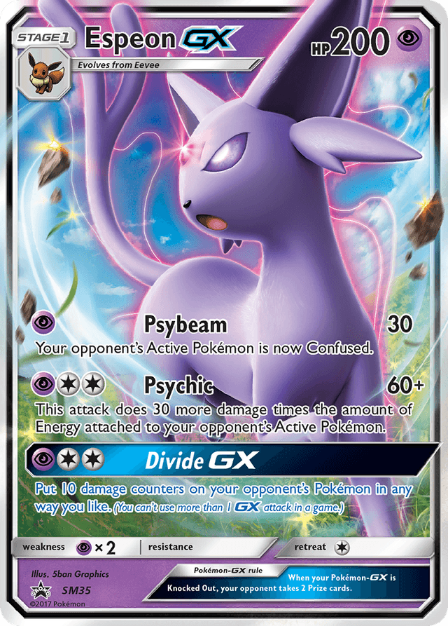 Espeon-GX — SM Black Star Promos #SM35