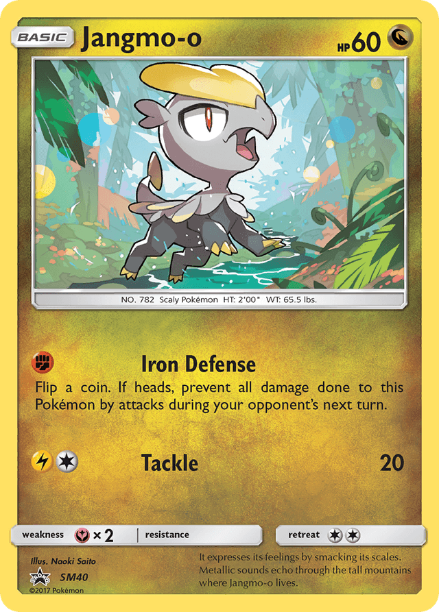 Jangmo-o — SM Black Star Promos #SM40