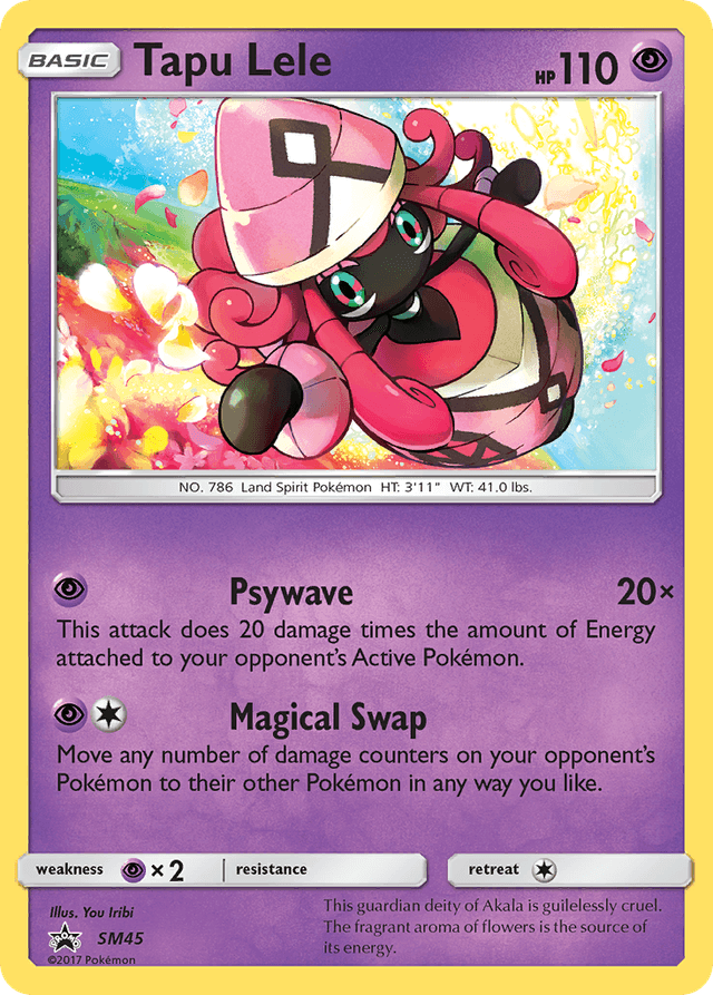 Tapu Lele — SM Black Star Promos #SM45