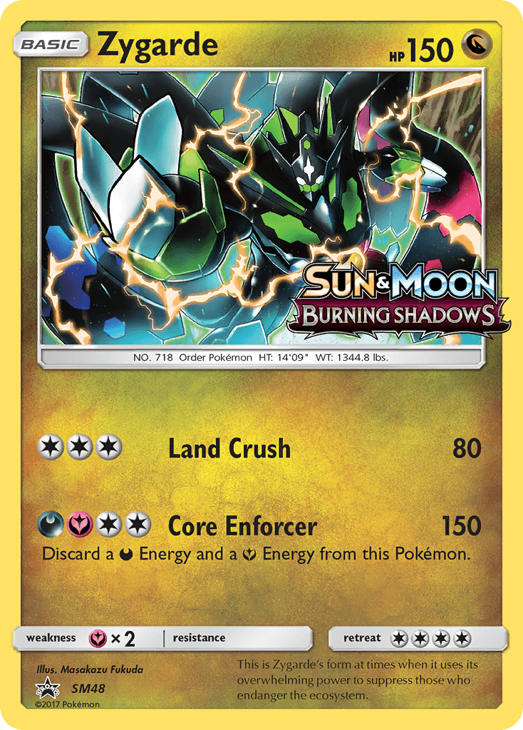 Zygarde — SM Black Star Promos #SM48