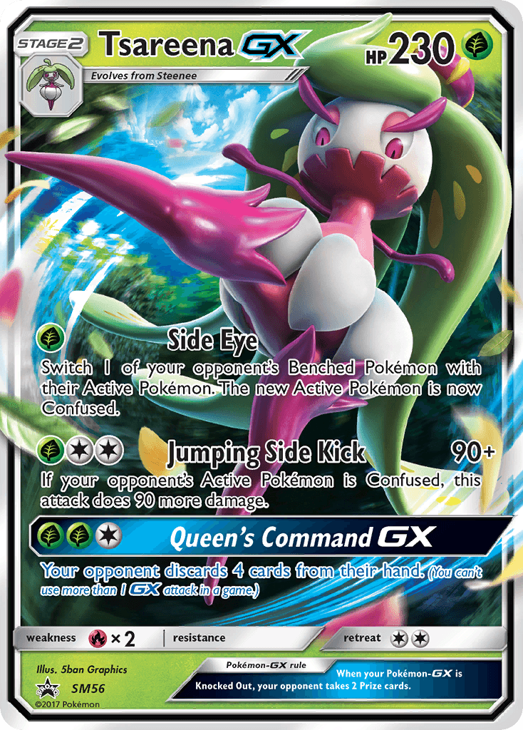 Tsareena-GX — SM Black Star Promos #SM56
