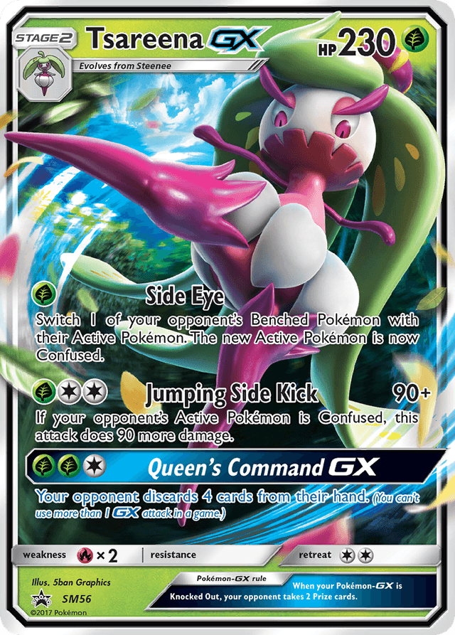 Tsareena-GX — SM Black Star Promos #SM56