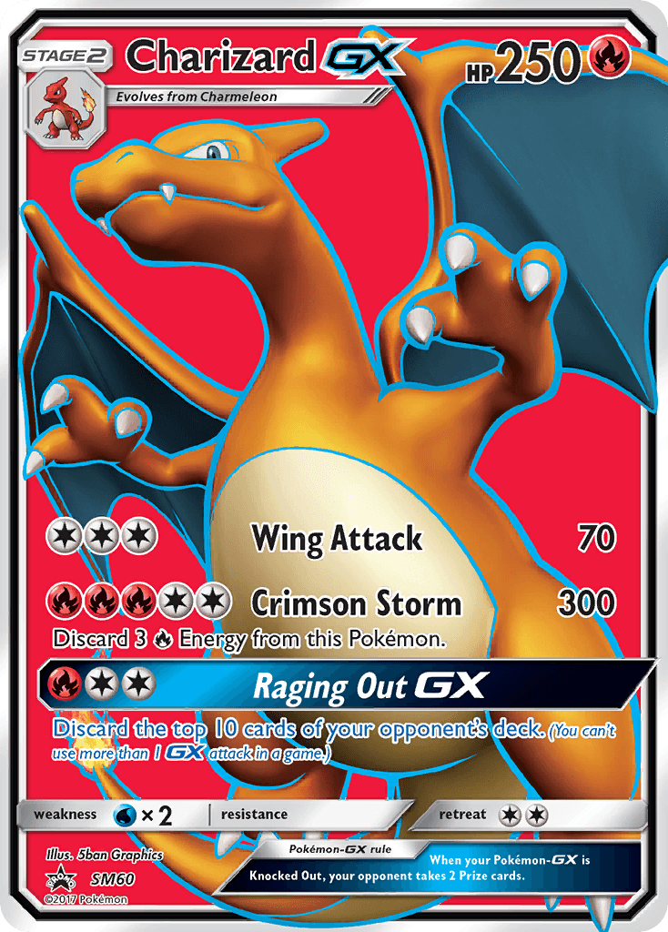 Charizard-GX — SM Black Star Promos #SM60