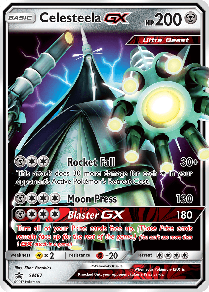 Celesteela-GX — SM Black Star Promos #SM67