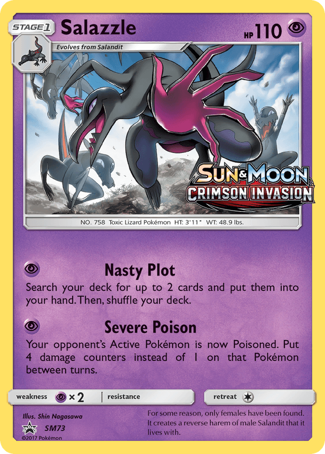 Salazzle — SM Black Star Promos #SM73