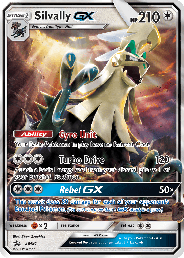 Silvally-GX — SM Black Star Promos #SM91