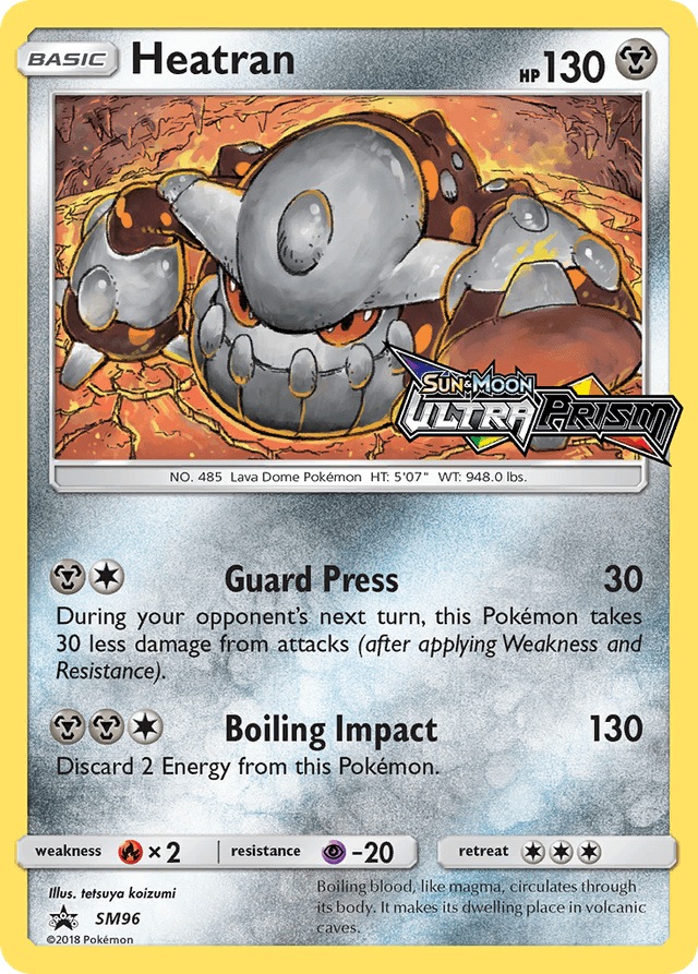 Heatran — SM Black Star Promos #SM96