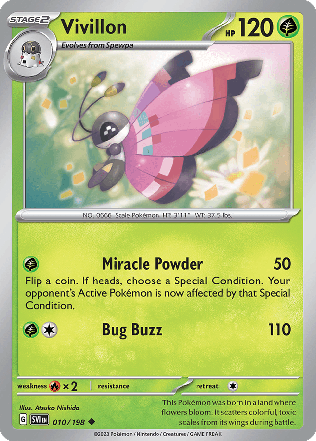 Vivillon — Scarlet & Violet #10