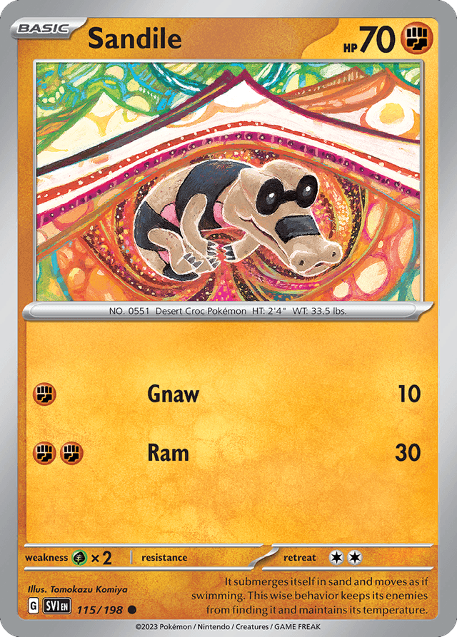 Sandile — Scarlet & Violet #115