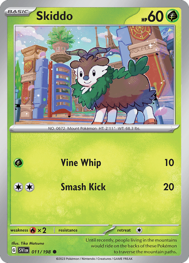 Skiddo — Scarlet & Violet #11
