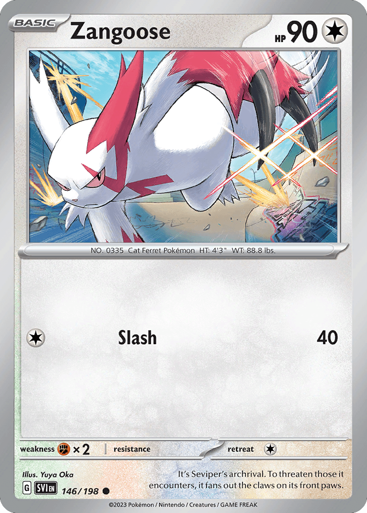 Zangoose — Scarlet & Violet #146