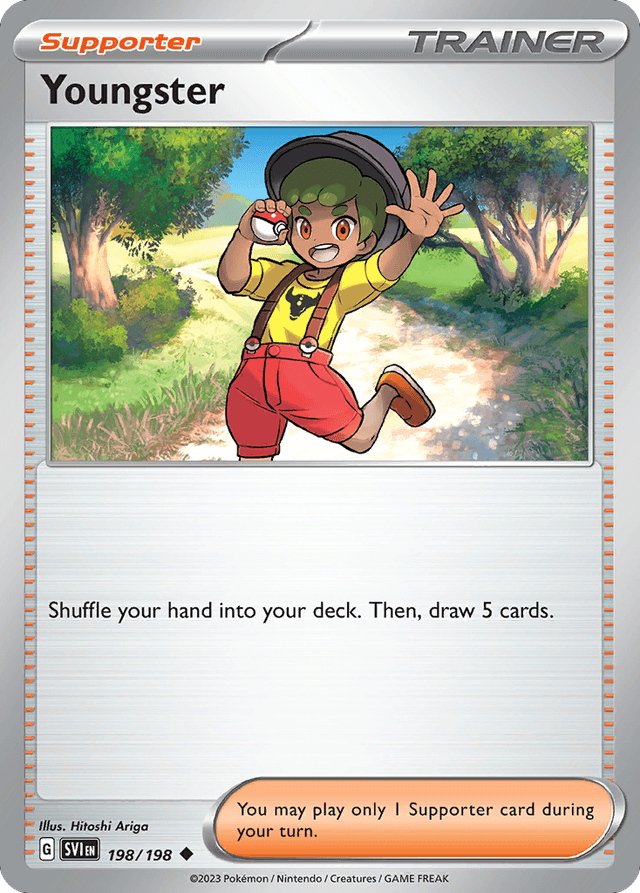 Youngster — Scarlet & Violet #198