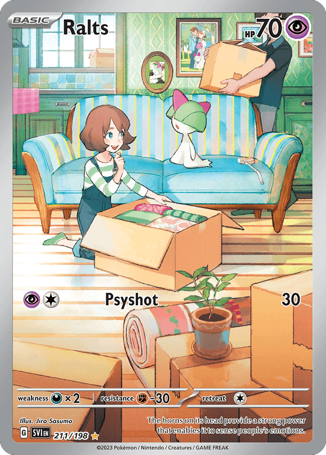 Ralts — Scarlet & Violet #211