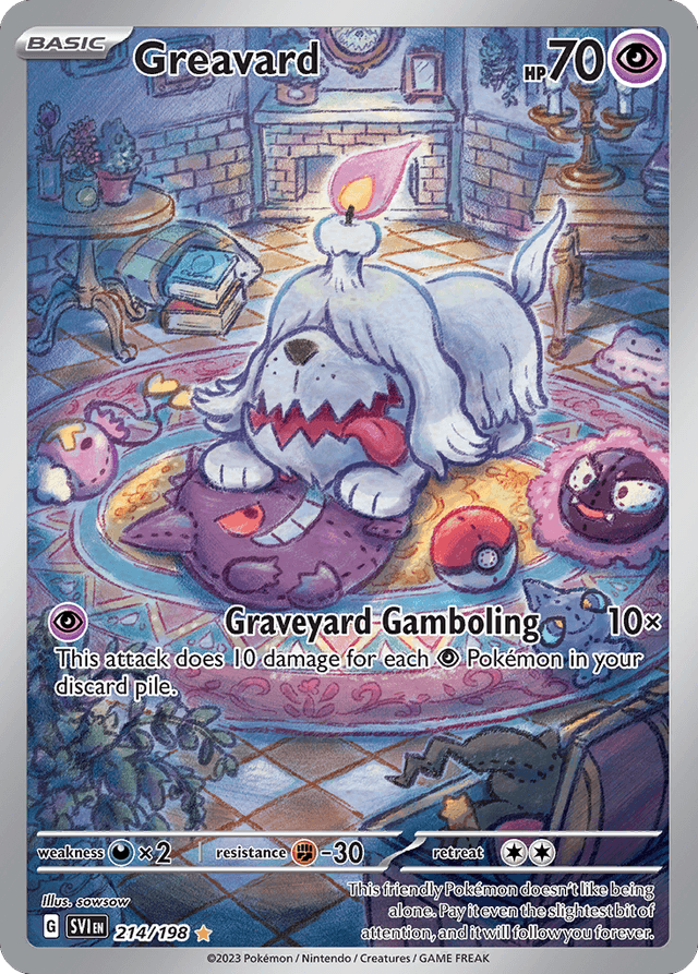 Greavard — Scarlet & Violet #214