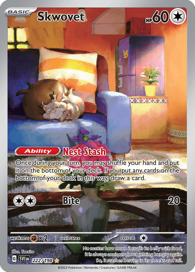 Skwovet — Scarlet & Violet #222