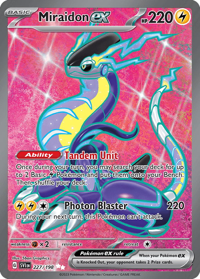 Miraidon ex — Scarlet & Violet #227