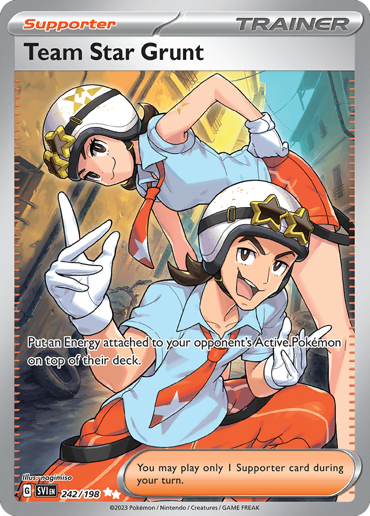 Team Star Grunt — Scarlet & Violet #242