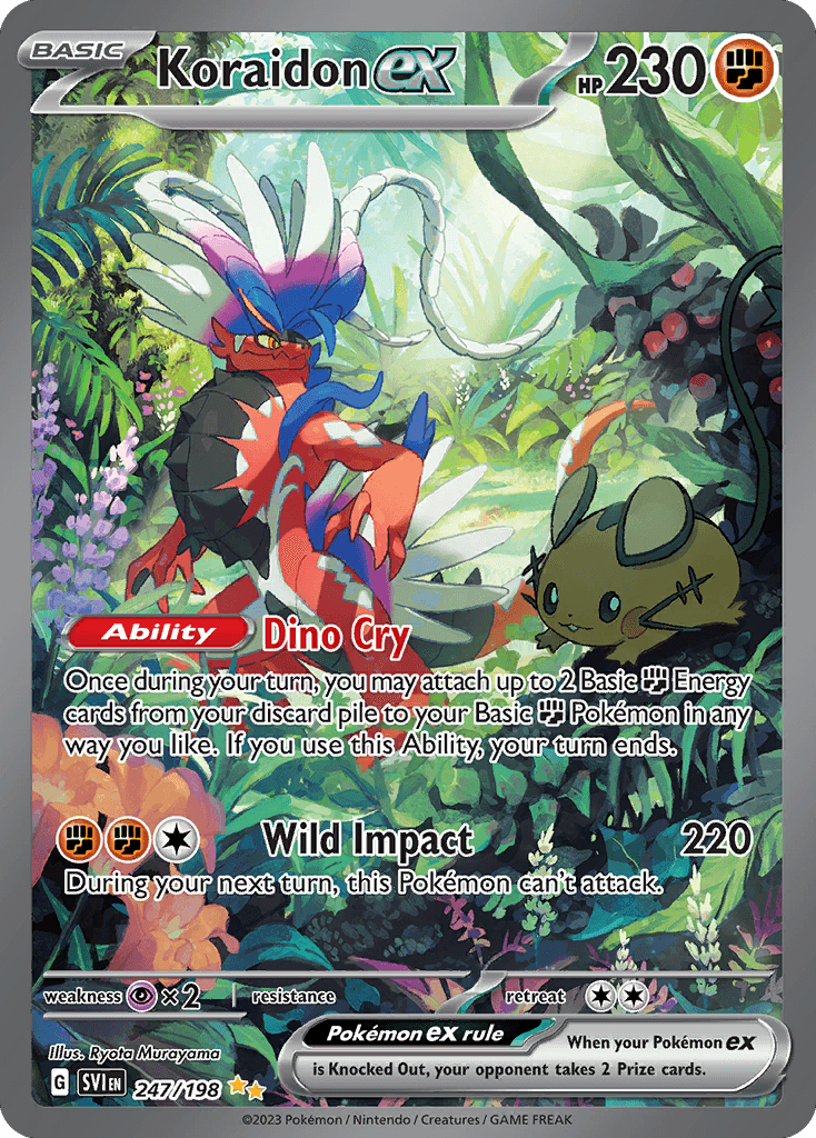 Koraidon ex — Scarlet & Violet #247