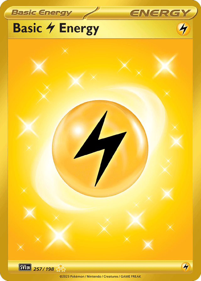 Basic Lightning Energy — Scarlet & Violet #257