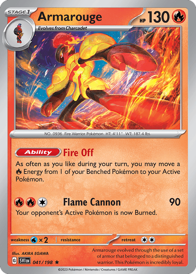 Armarouge — Scarlet & Violet #41