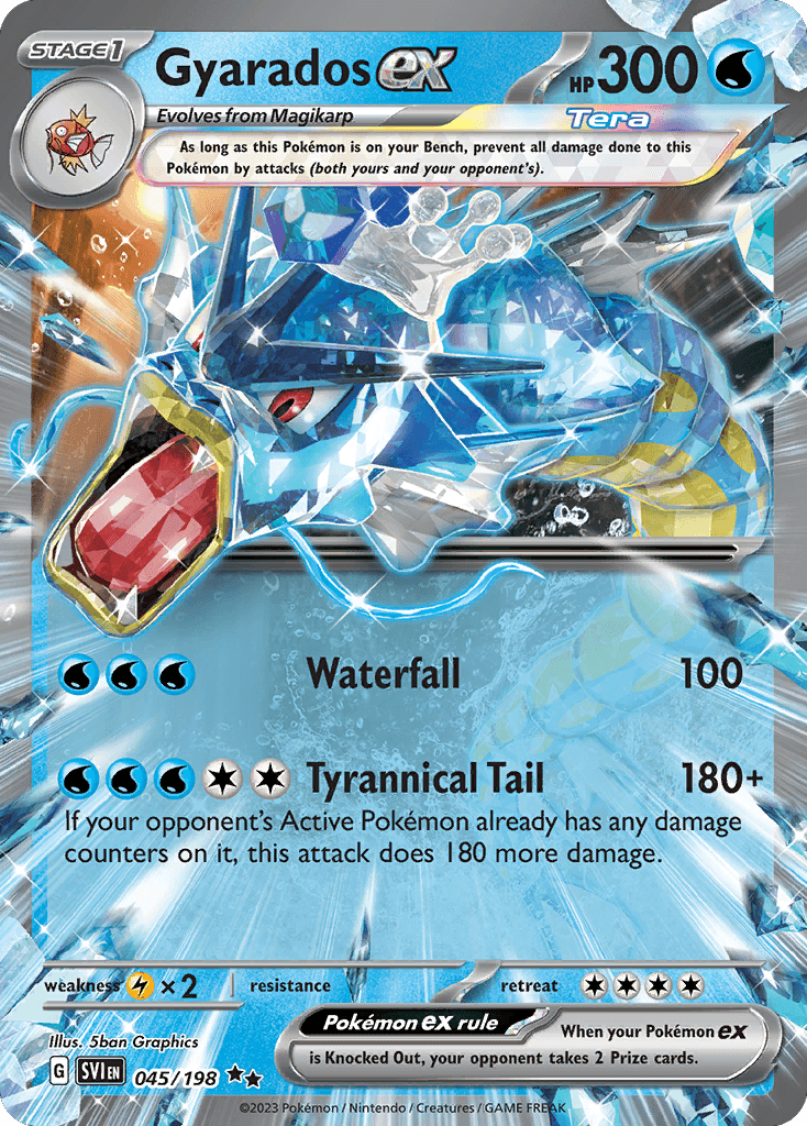 Gyarados ex — Scarlet & Violet #45