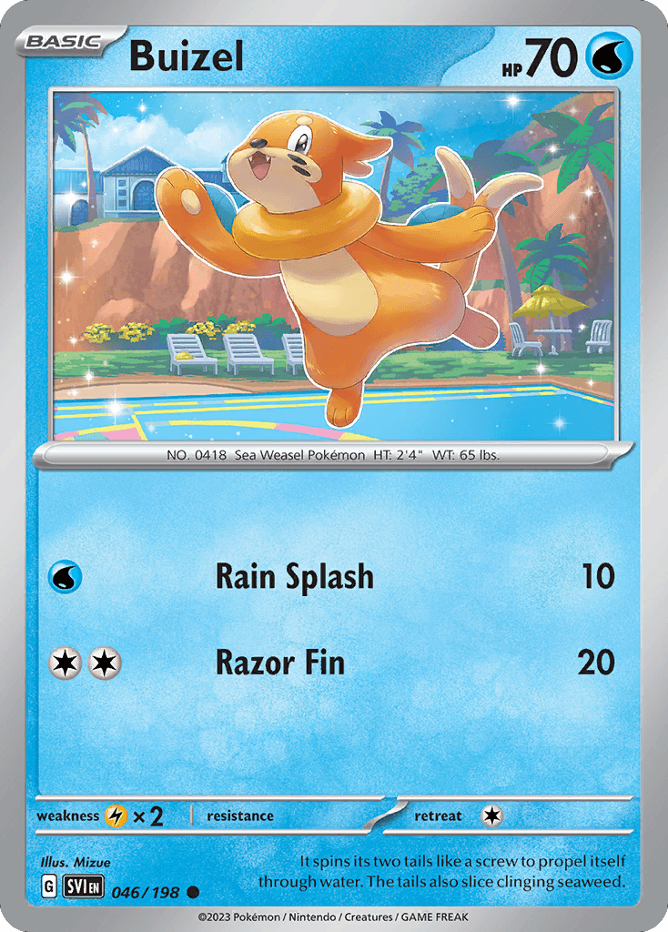 Buizel — Scarlet & Violet #46