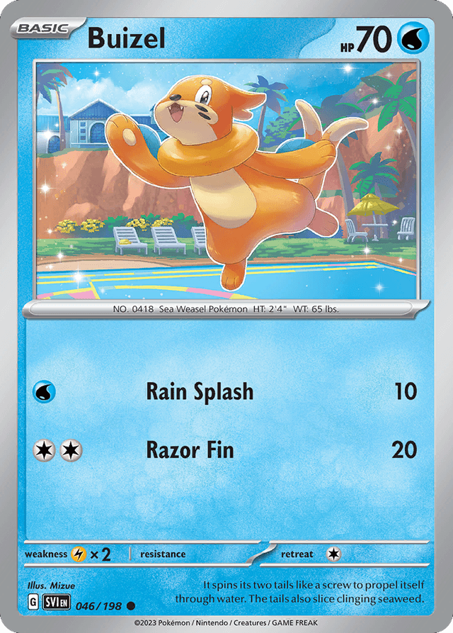 Buizel — Scarlet & Violet #46