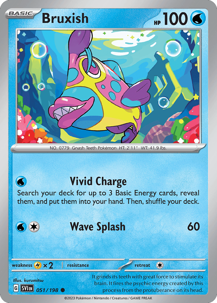Bruxish — Scarlet & Violet #51