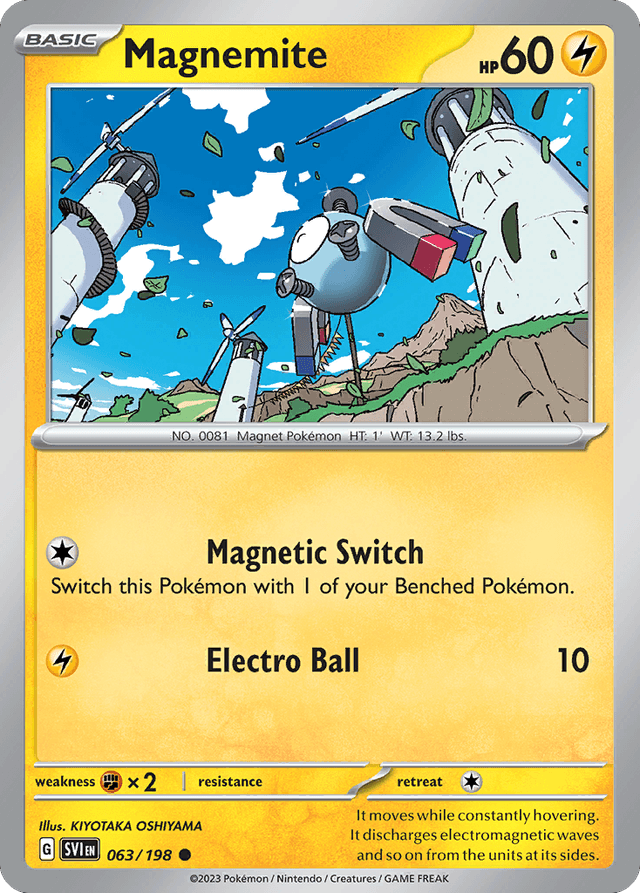 Magnemite — Scarlet & Violet #63