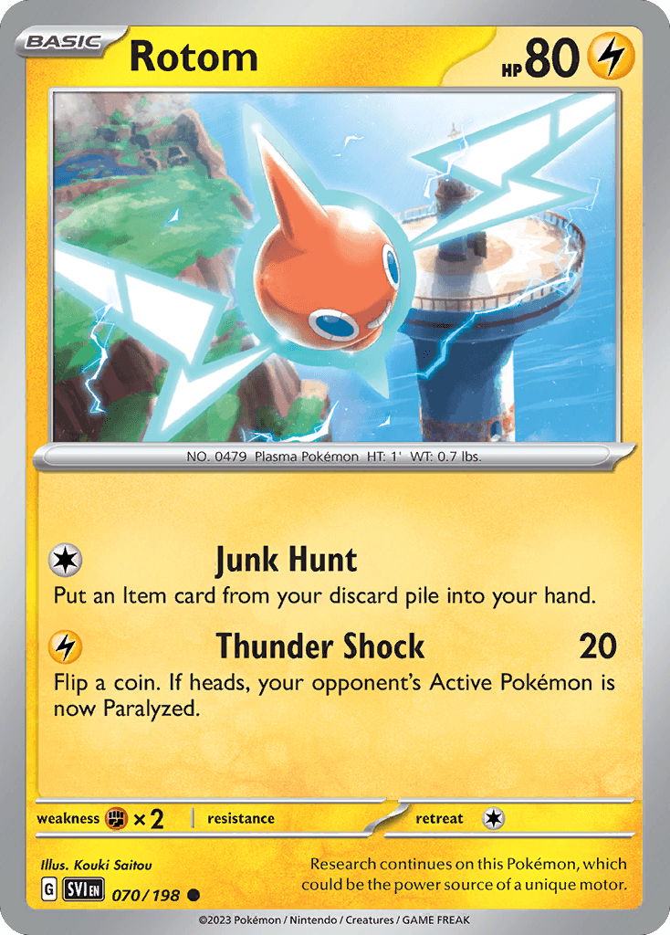 Rotom — Scarlet & Violet #70