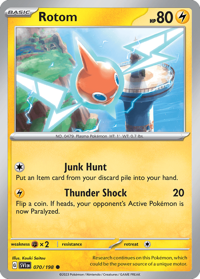Rotom — Scarlet & Violet #70