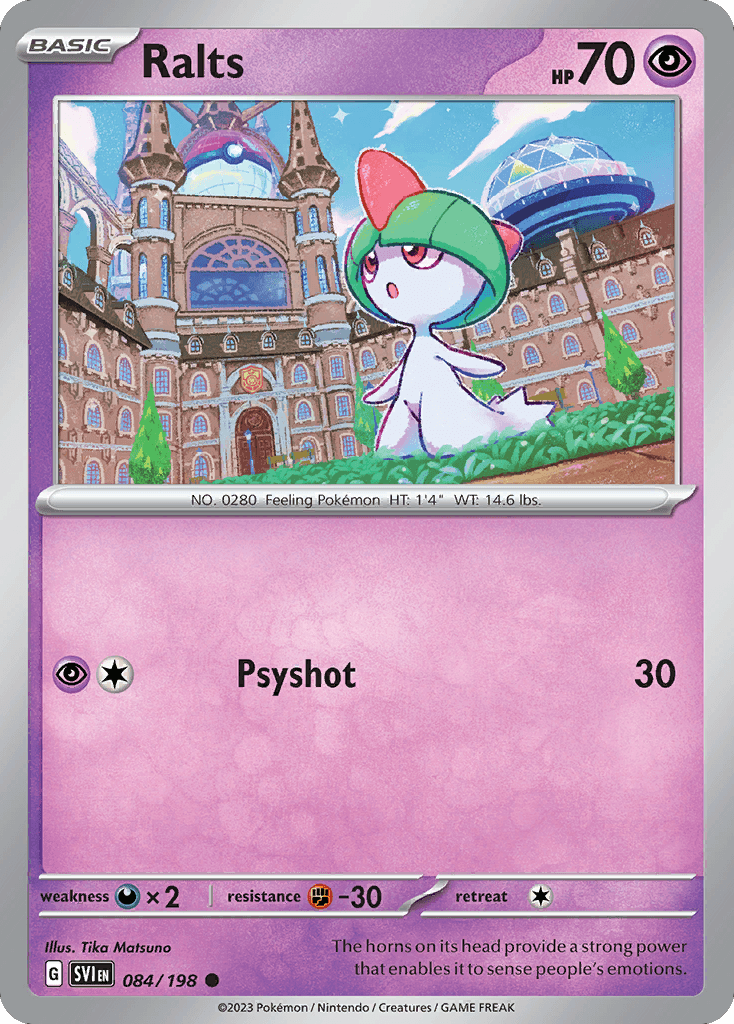 Ralts — Scarlet & Violet #84