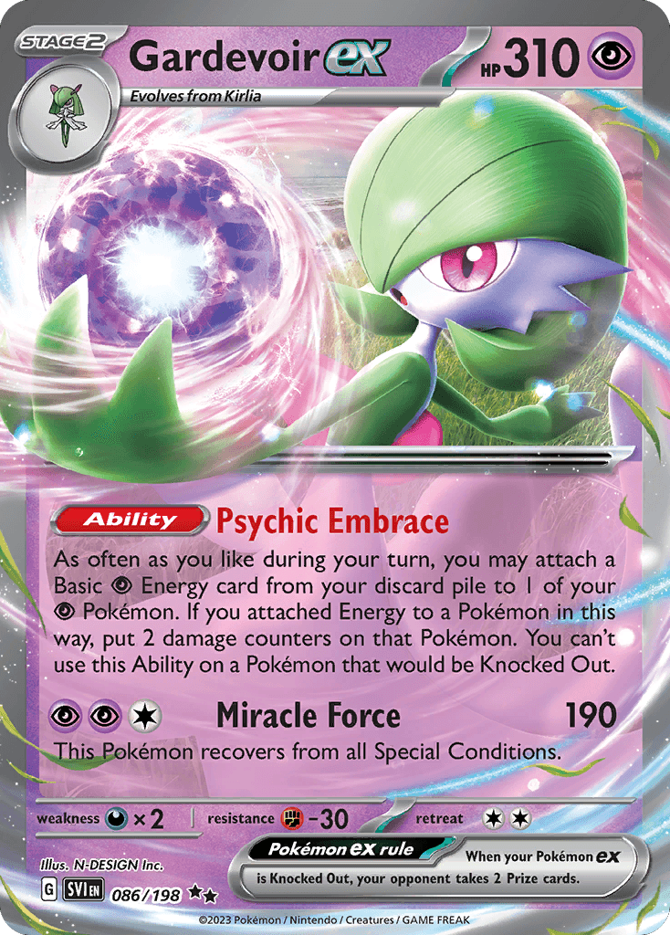 Gardevoir ex — Scarlet & Violet #86