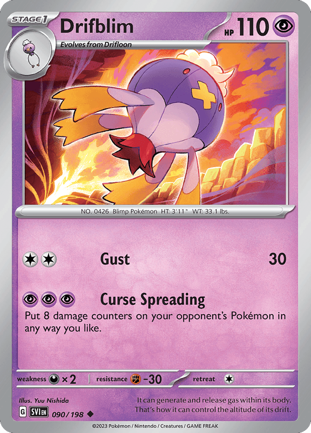 Drifblim — Scarlet & Violet #90