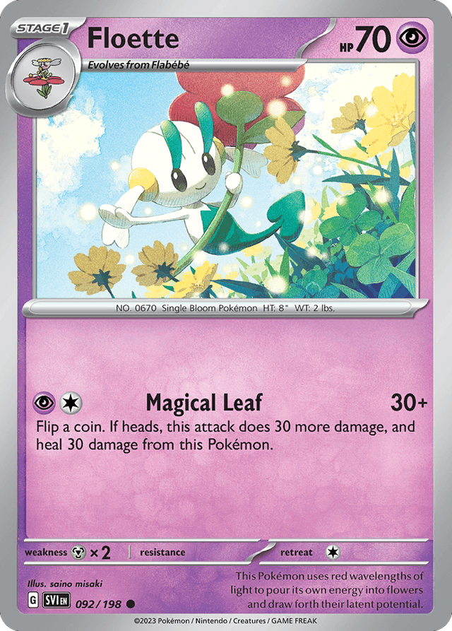 Floette — Scarlet & Violet #92