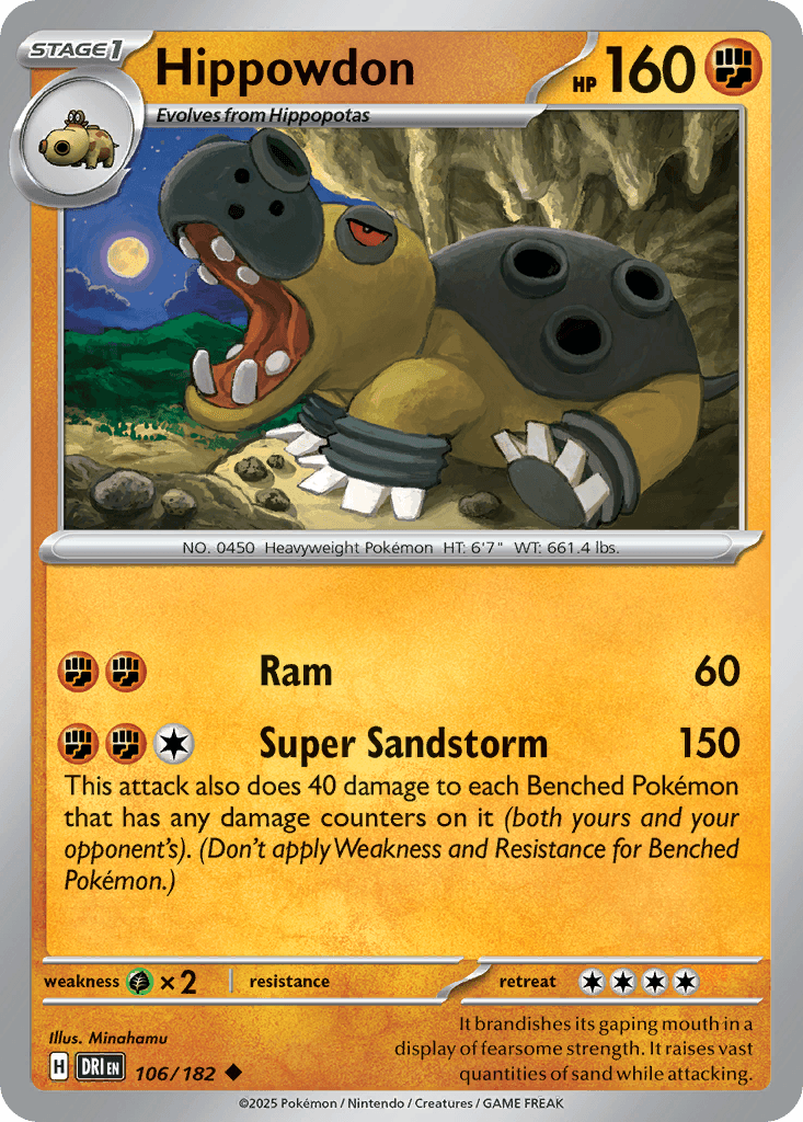Hippowdon — Destined Rivals #106