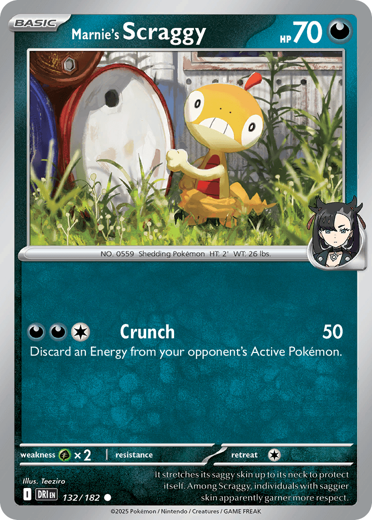Marnie's Scraggy — Destined Rivals #132