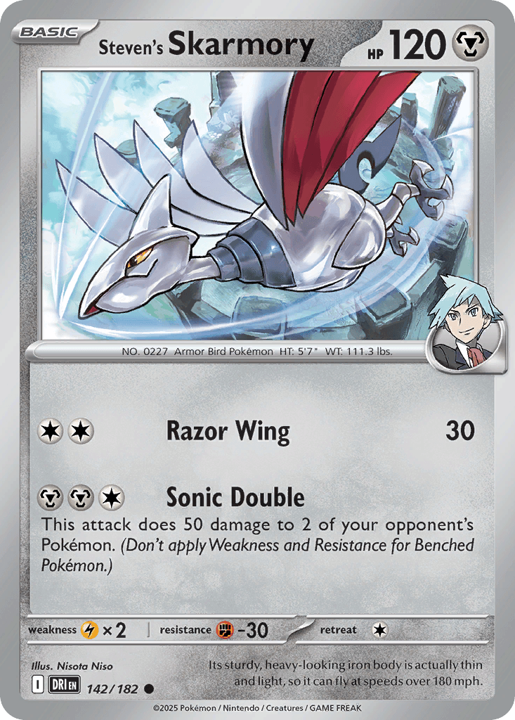 Steven's Skarmory — Destined Rivals #142