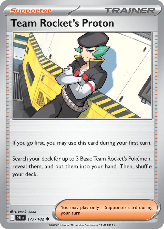 Team Rocket's Proton — Destined Rivals #177