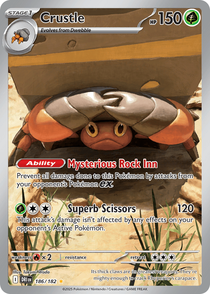 Crustle — Destined Rivals #186