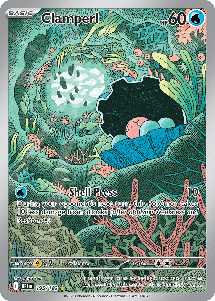 Clamperl — Destined Rivals #195