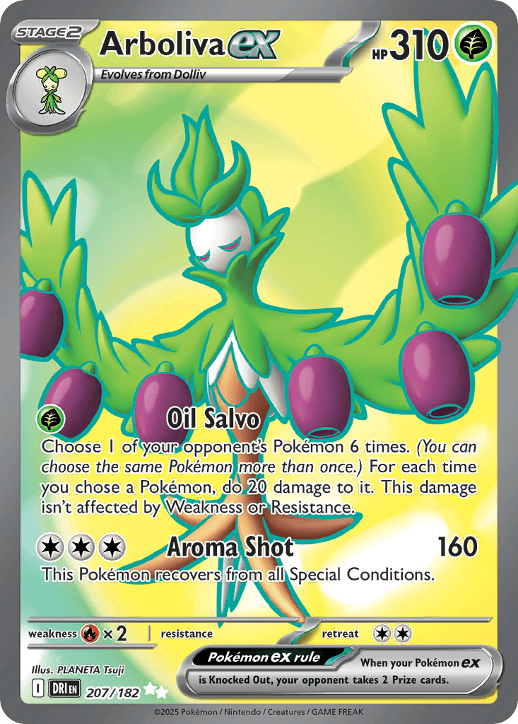 Arboliva ex — Destined Rivals #207